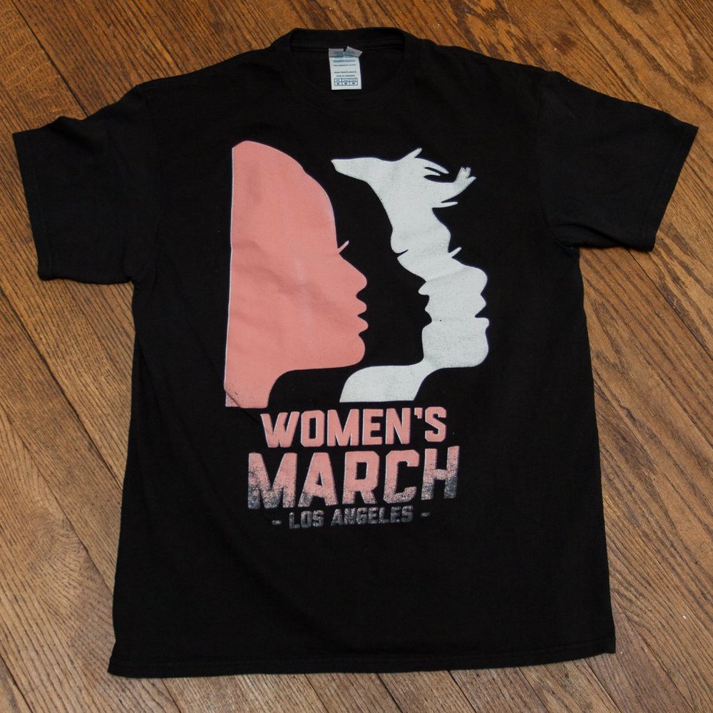 Los Angeles Women's March T-Shirt Unisex M